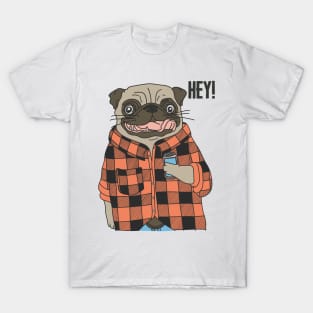 Hey Urban Pug T-Shirt